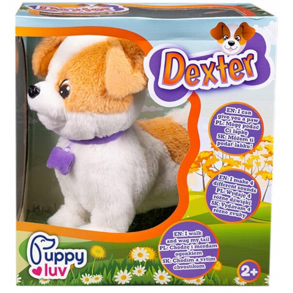 Dexter az Interaktív plüss kutyus - Puppy Luv kép 2
