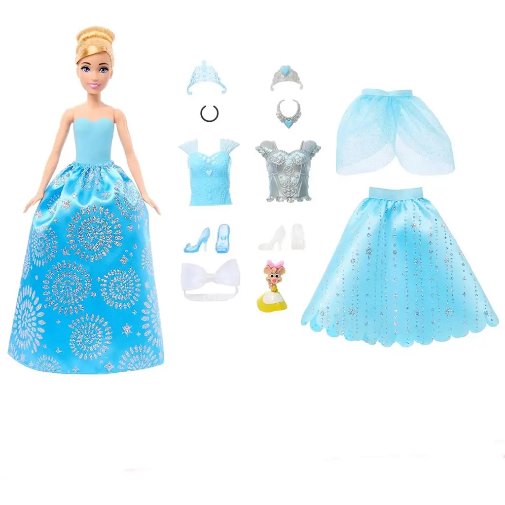 Disney Hercegnők: Divatkavalkád baba - Hamupipőke - Mattel kép 5