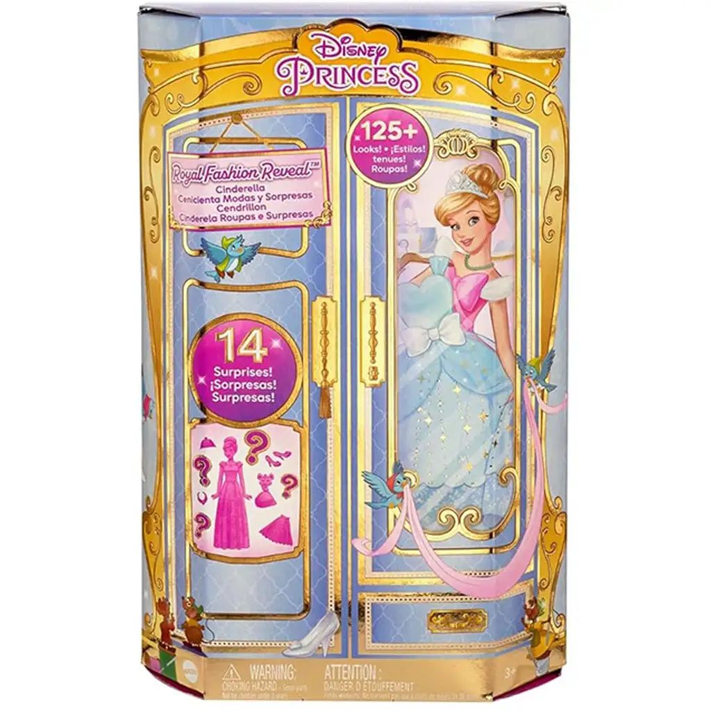 Disney Hercegnők: Divatkavalkád baba - Hamupipőke - Mattel kép 1