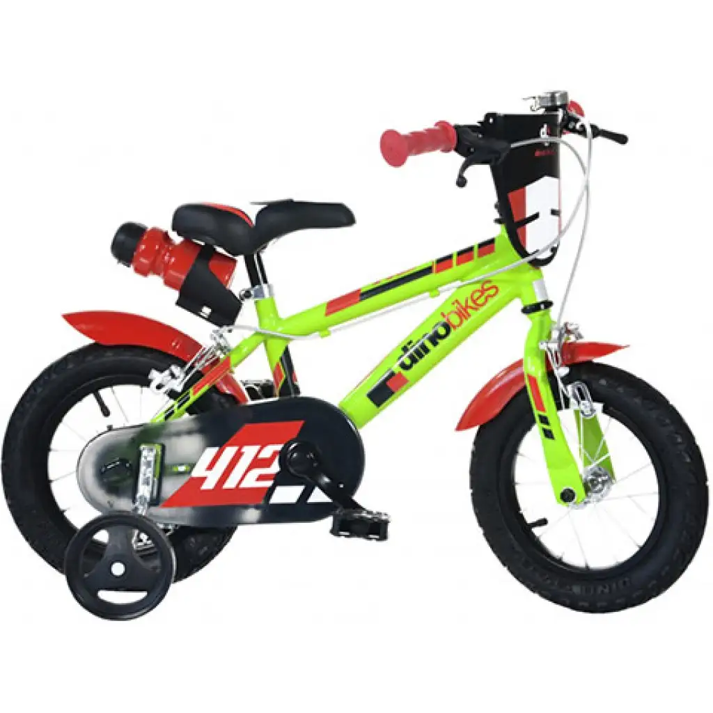 MTB Sfera világoszöld gyerek bicikli 12-es méretben - Dino Bikes kerékpár kép 1