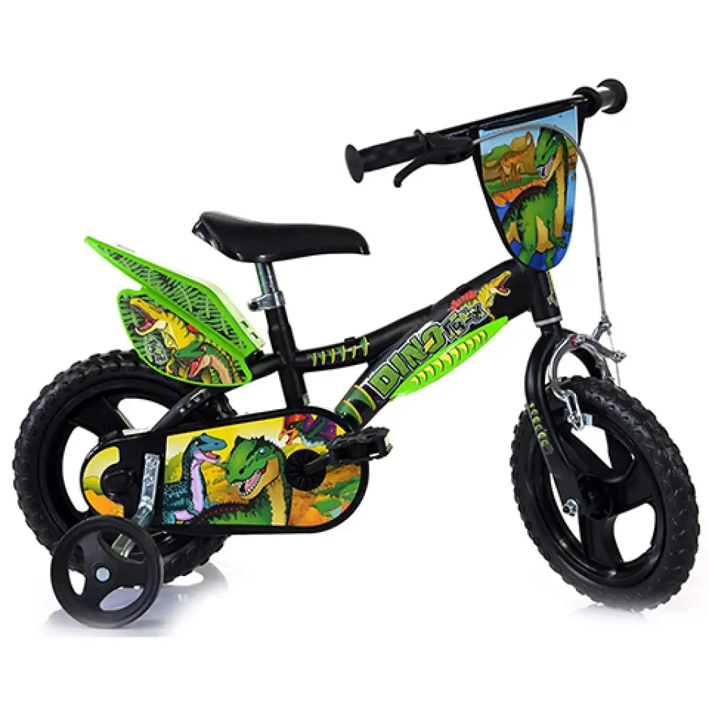 T-Rex dinoszauruszos gyerek bicikli 12-es méretben - Dino Bikes kerékpár kép 1