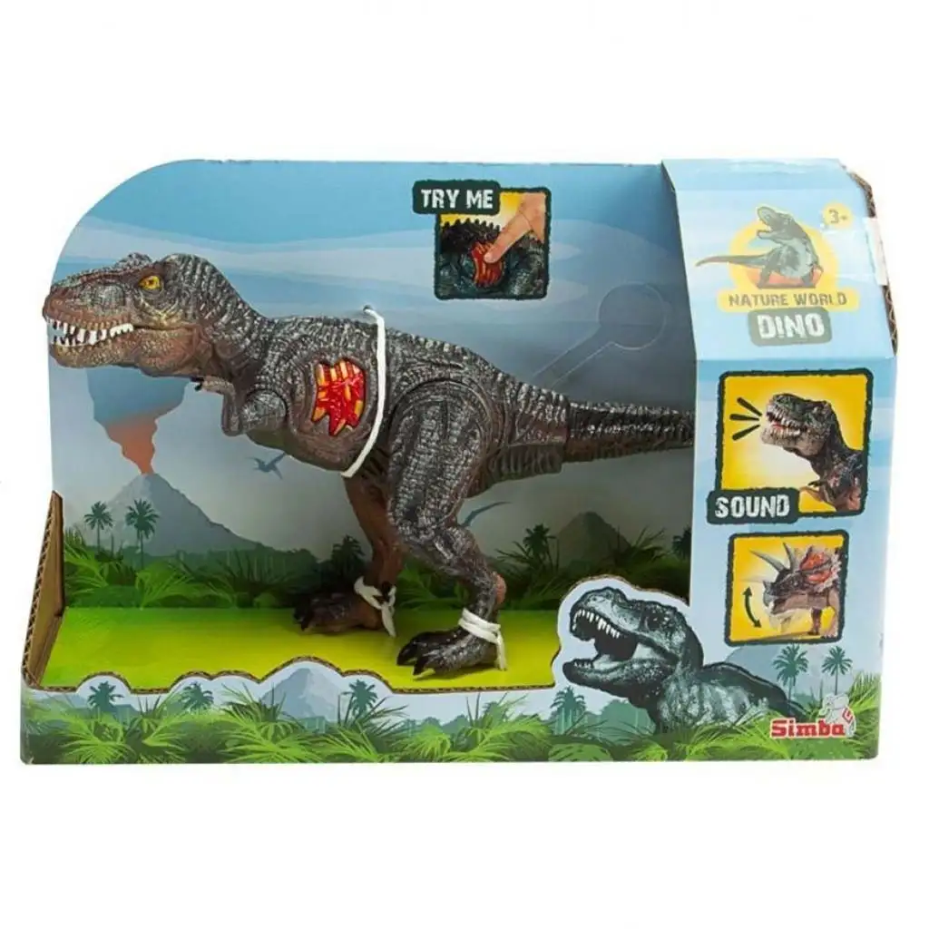 Dinoszaurusz fénnyel és hanggal többféle 1db - Simba Toys kép 1