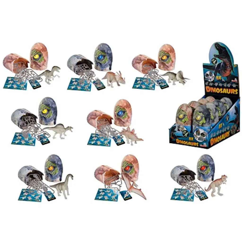 Dinoszurusz játékfigura szett tojásban - Simba Toys kép 1