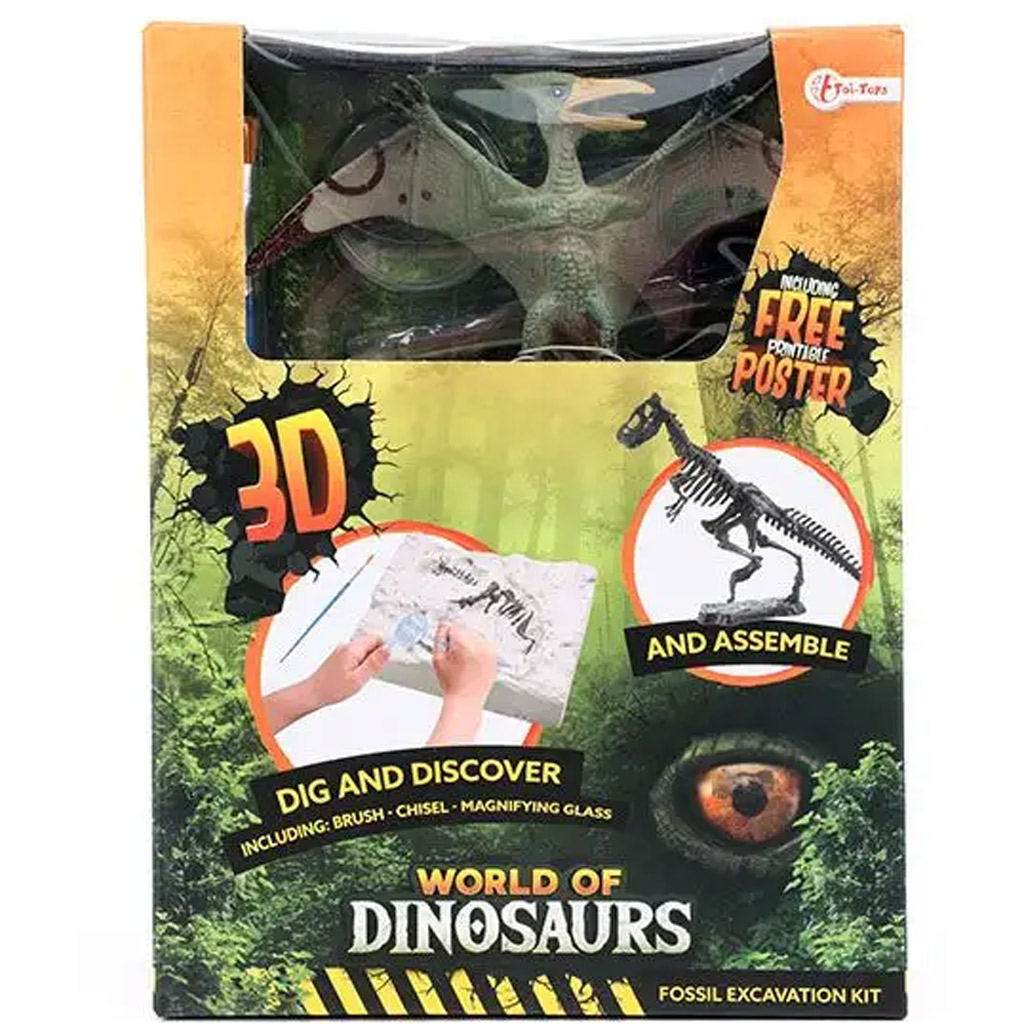 Dinoszauruszos régészeti készlet többféle változatban 1db kép 1