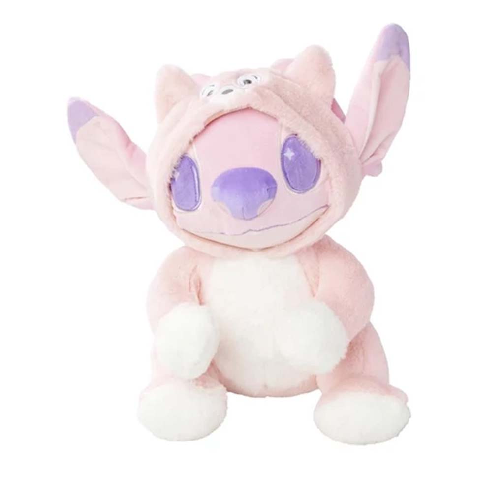 Disney Stitch Angyal plüss figura róka jelmezben 25cm-es - Simba Toys kép 1