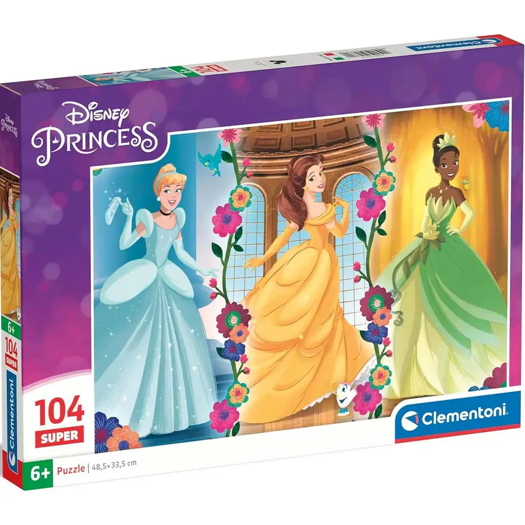 Disney Hercegnők 104db-os Super puzzle - Clementoni kép 1