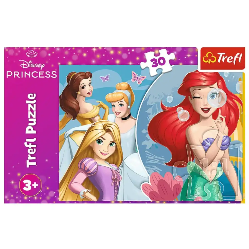 Disney Hercegnők 30db-os puzzle - Trefl kép 1