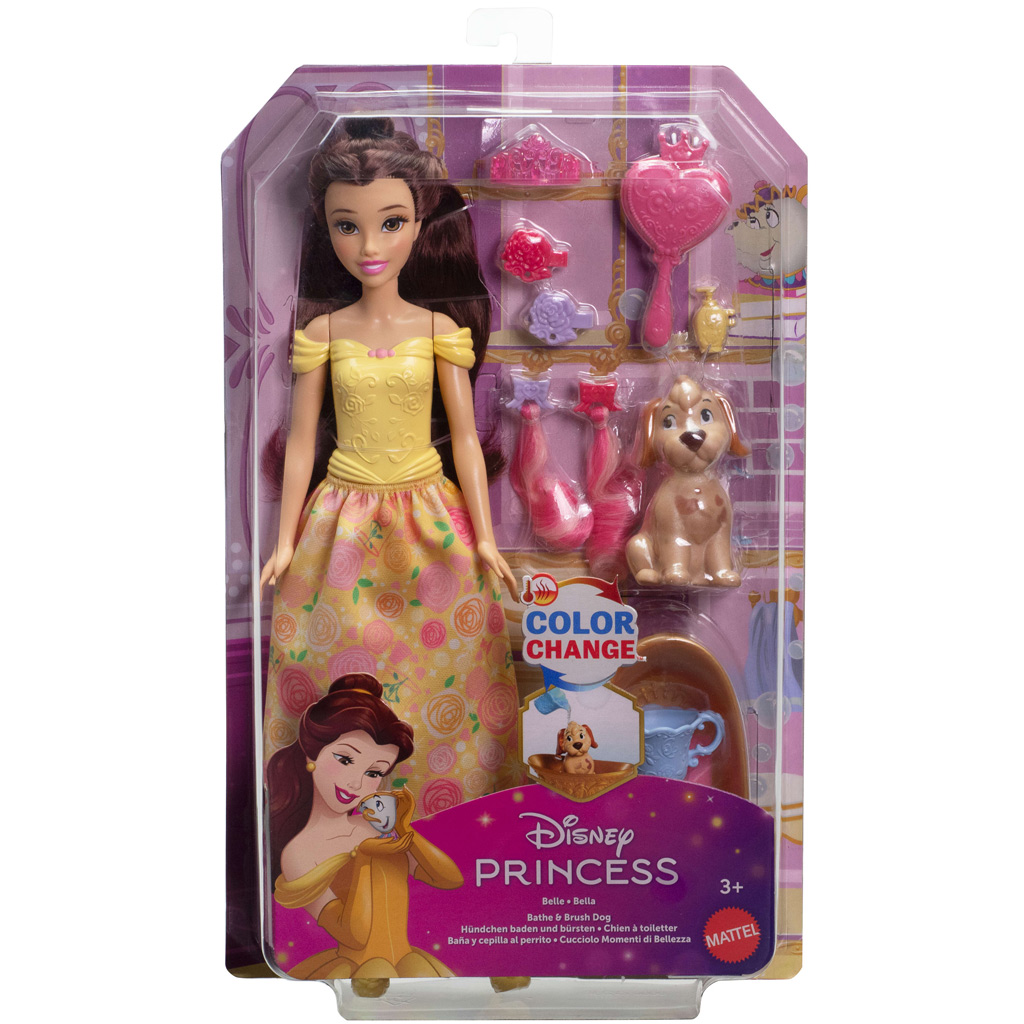 Disney Hercegnők: Belle játékszett - Mattel kép 1