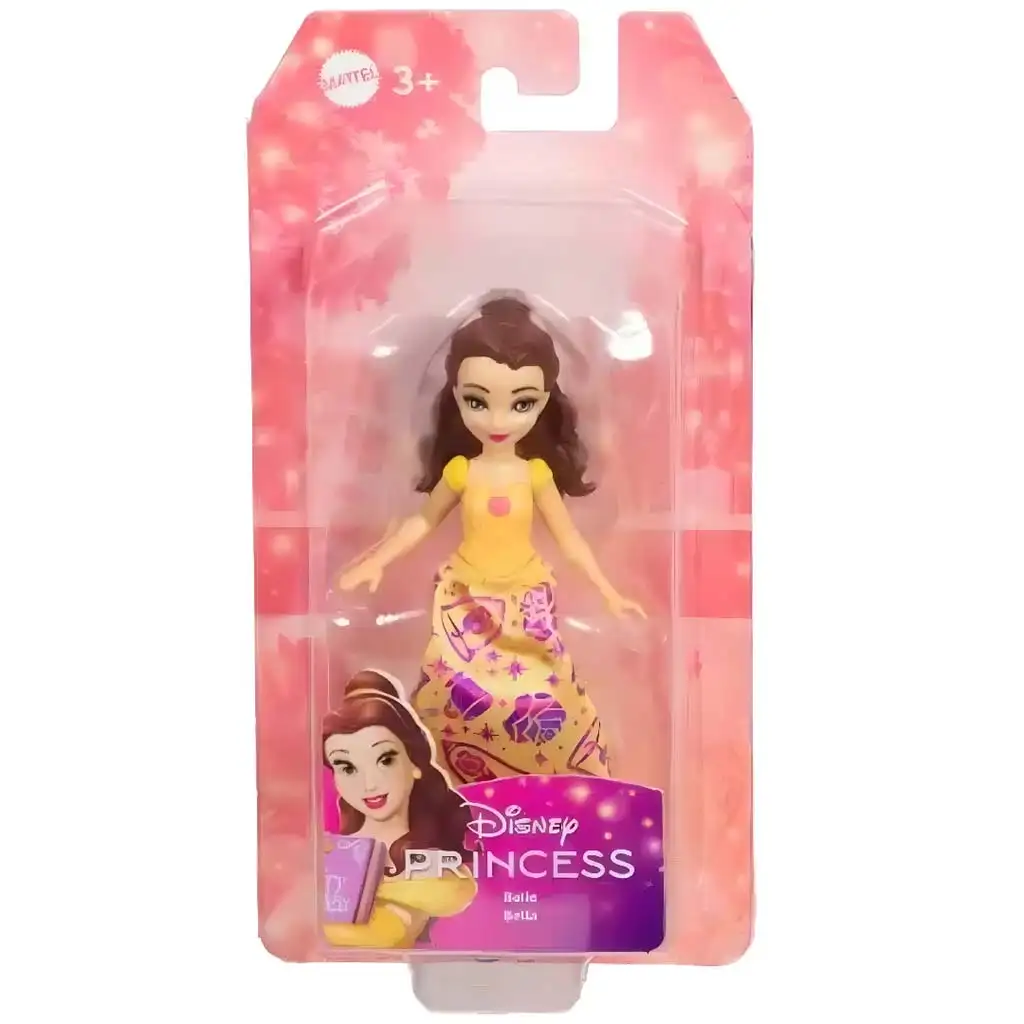 Disney Hercegnők: Mini Belle hercegnő baba - Mattel kép 1