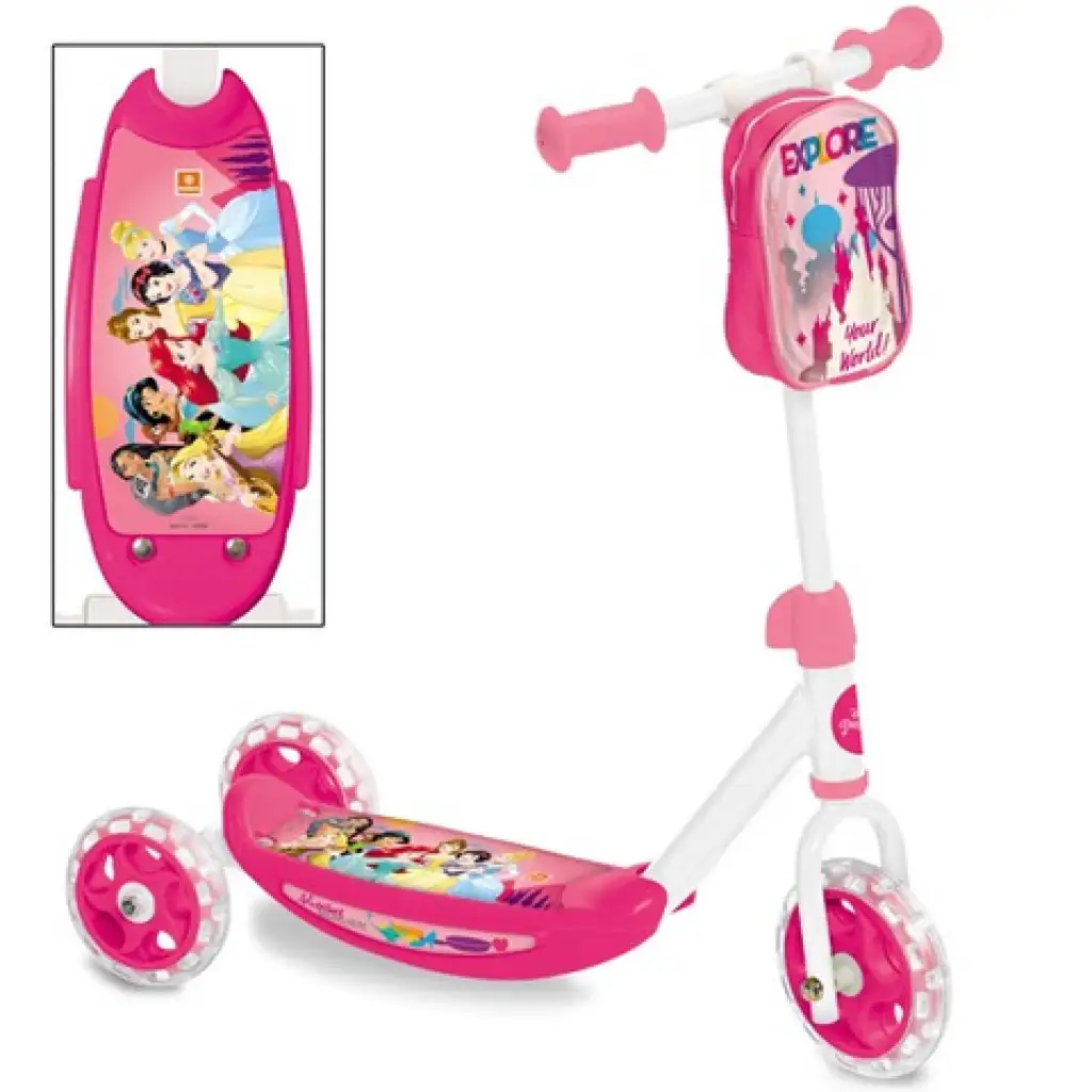 Disney Hercegnők háromkerekű kis roller - Mondo Toys kép 1