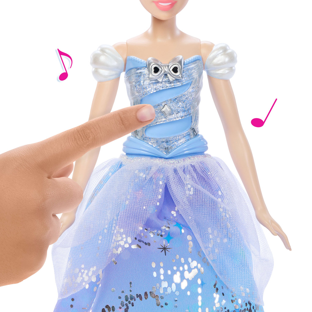 Disney hercegnők: Varázslatos Hamupipőke baba - Mattel kép 3