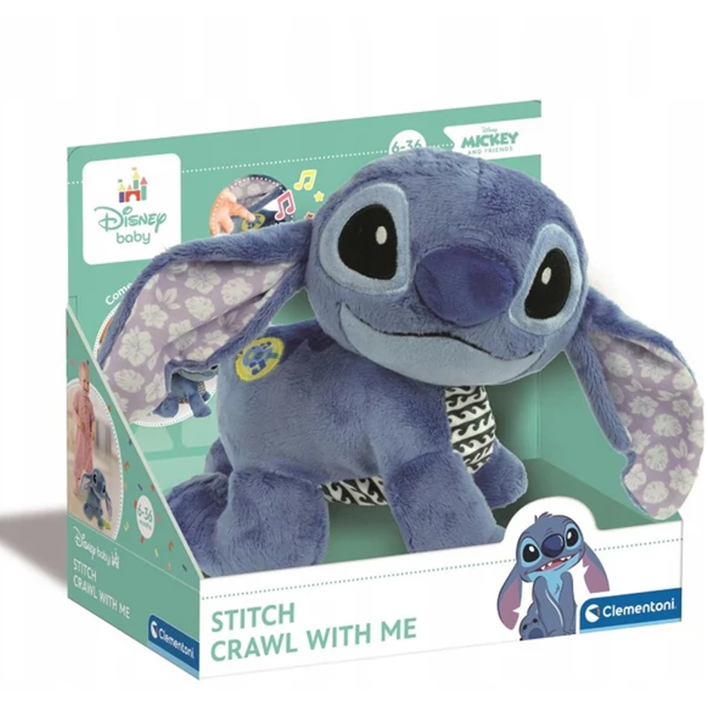 Disney Stitch mászó plüssfigura - Clementoni kép 1