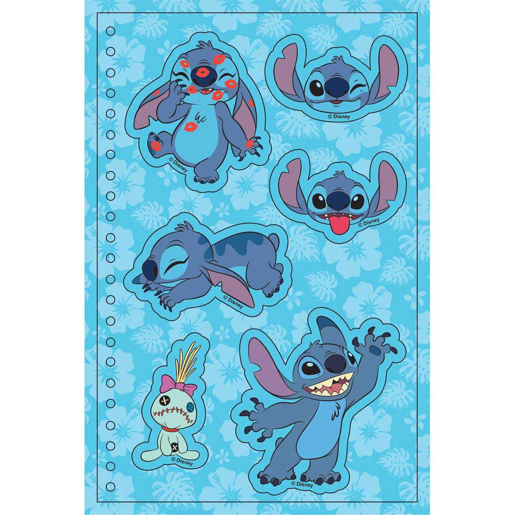 Luna: Disney Stitch Mega matricás füzet kép 2