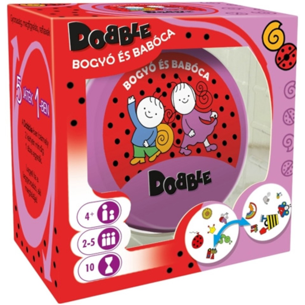 Dobble Bogyó és Babóca társasjáték kép 1