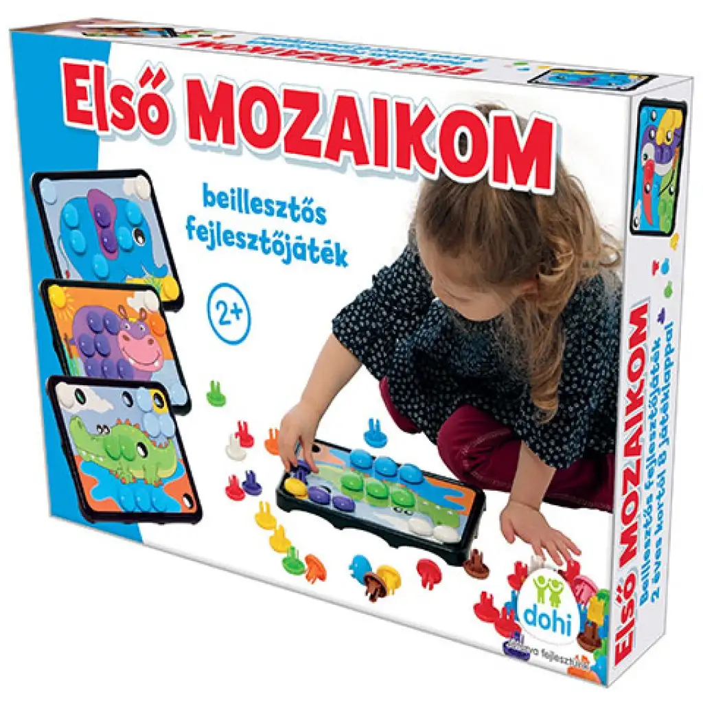 Első mozaikom - Vad állatok fejlesztő játék kép 1