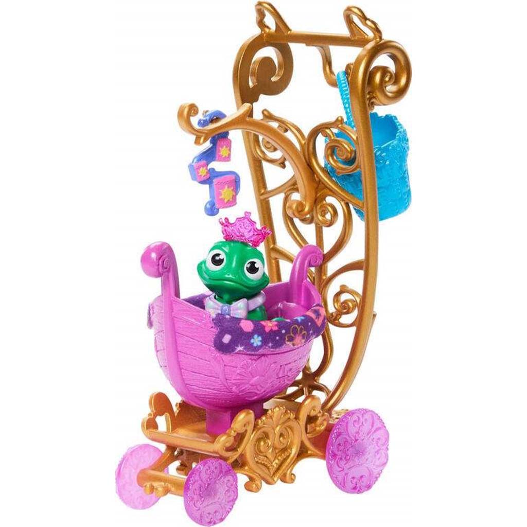 Disney Hercegnők Kiskedvenc hintó Aranyhaj - Mattel kép 2