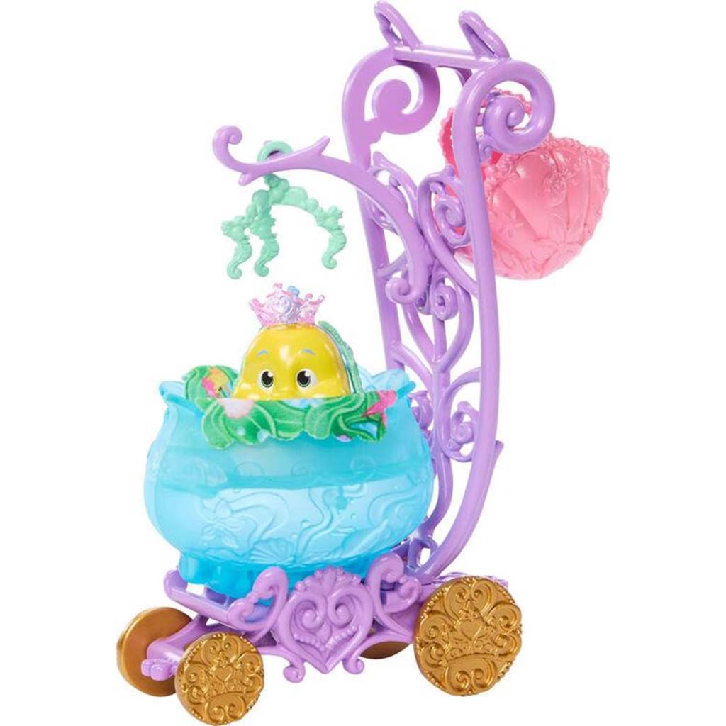 Disney Hercegnők Kiskedvenc hintó Ariel - Mattel kép 2