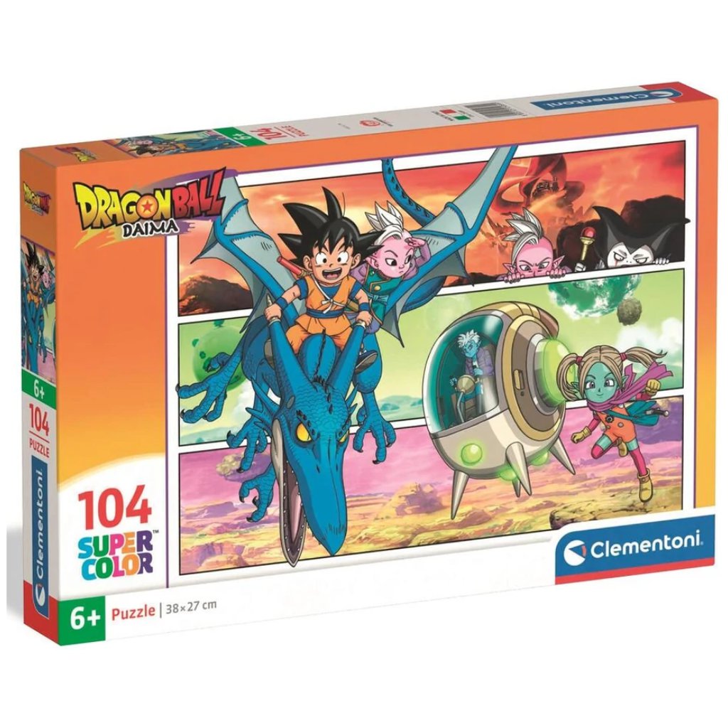 Dragon Ball Daima Super Color puzzle 104 db-os - Clementoni kép 1