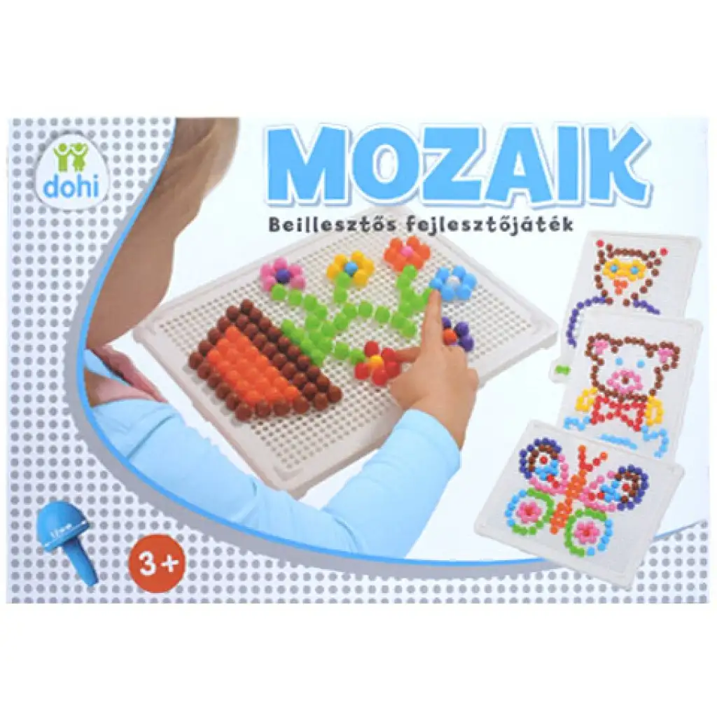 Mozaik nagy beillesztős fejlesztőjáték kép 1