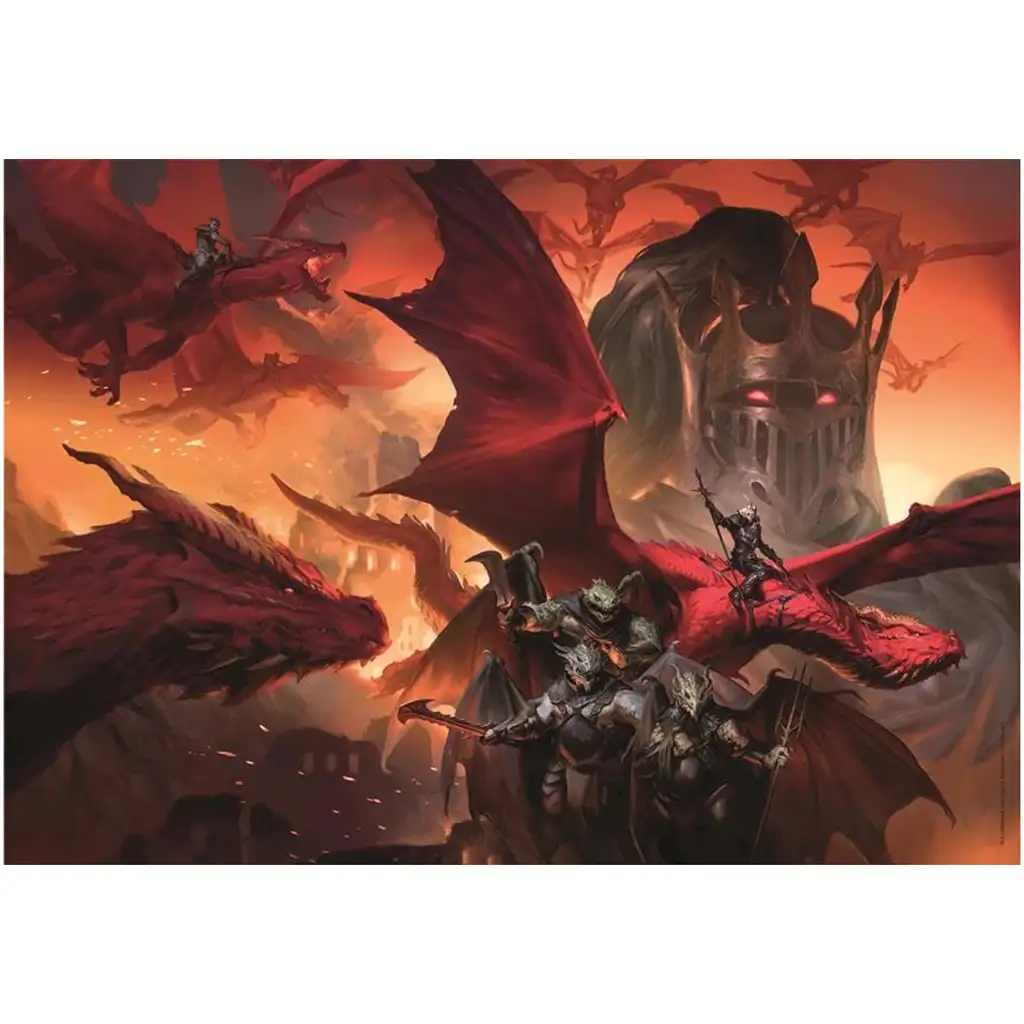 Dungeons & Dragons 1000 db-os puzzle poszterrel - Clementoni kép 2