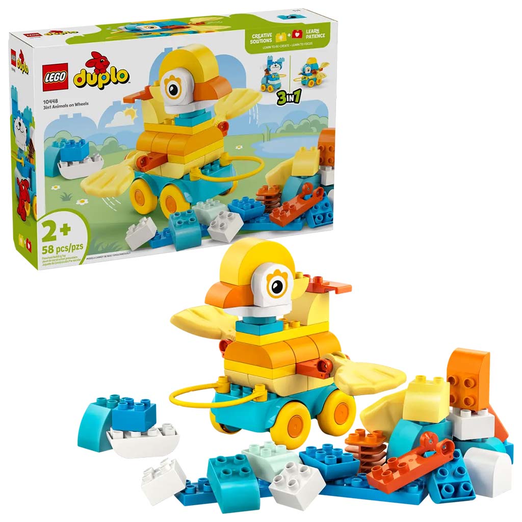 LEGO® DUPLO®: 3 az 1-ben guruló állatok (10448) kép 1