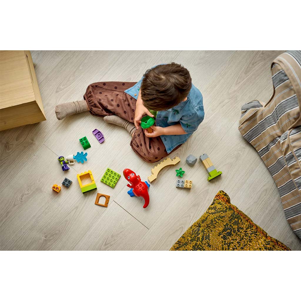 LEGO® DUPLO®: Dinoszaurusz Spidey-Rex vs. Zöld Manó (10463) kép 5
