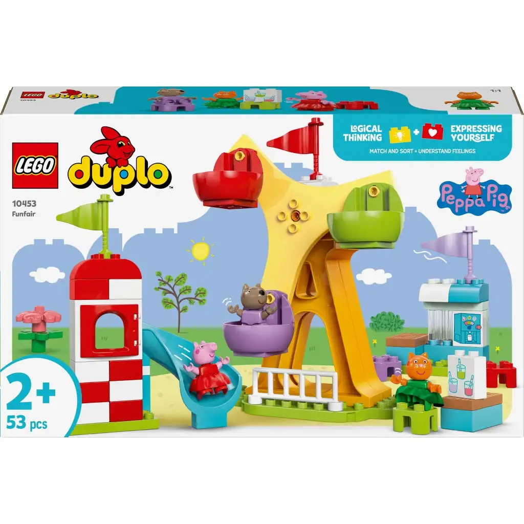 LEGO® DUPLO®: Peppa malac Vidámpark (10453) kép 1