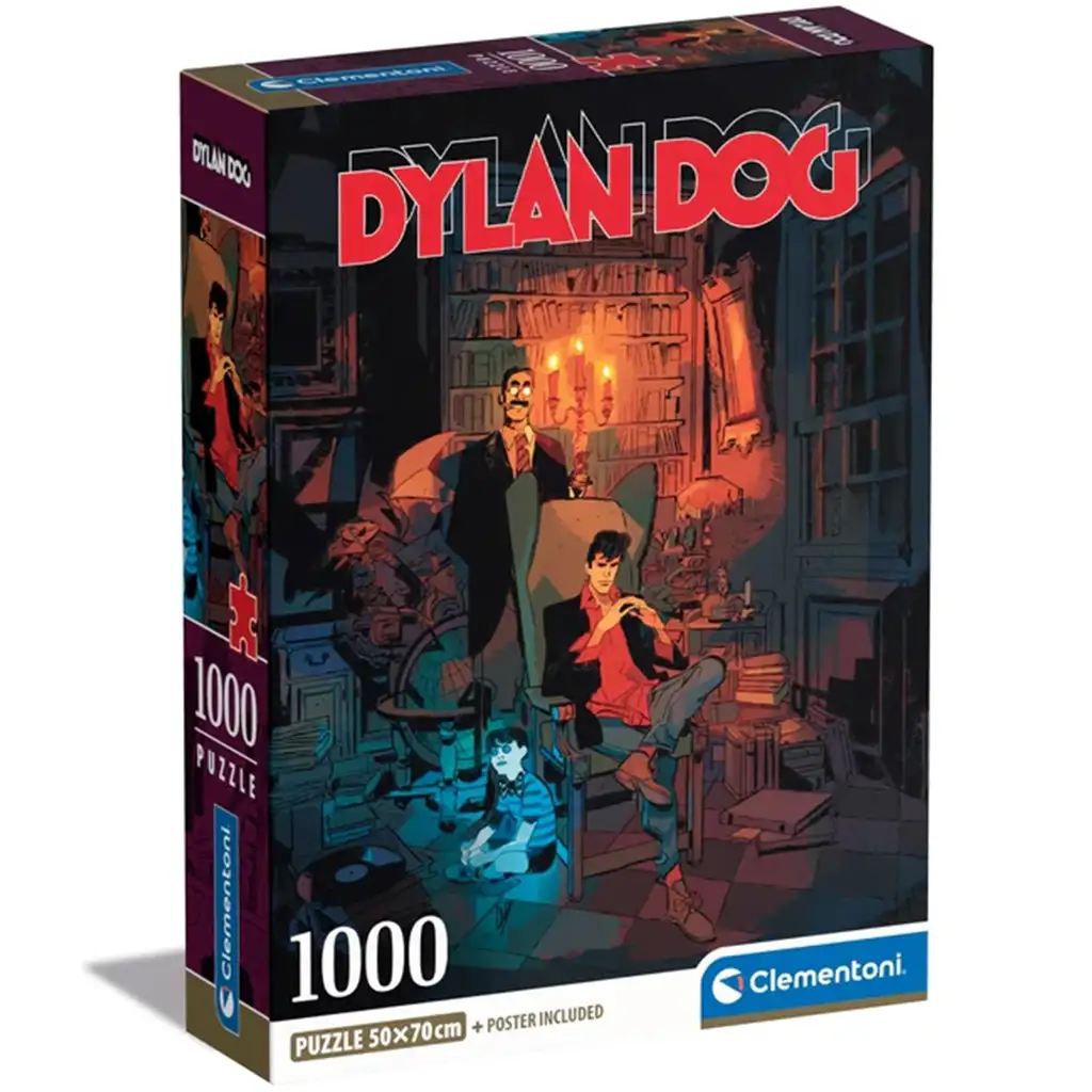 Dylan Dog 1000db-os puzzle - Clementoni kép 1