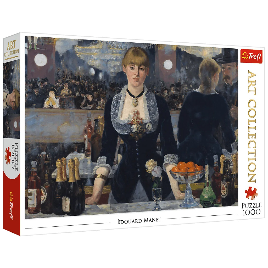 Art Collection: Édouard Manet - A Folies Bergère bárja 1000db-os puzzle - Trefl kép 1