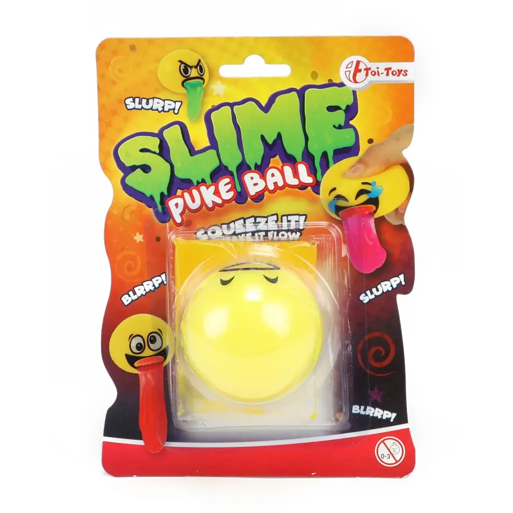 Emoji slime labda több változatban 1db kép 1