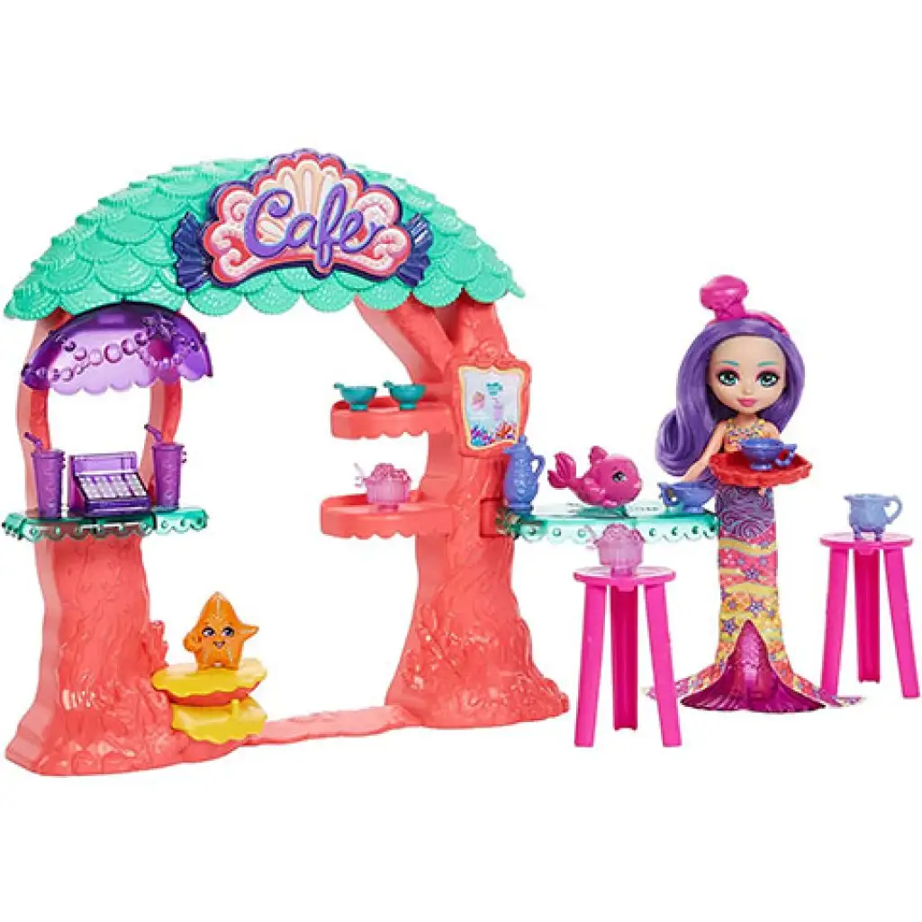 Enchantimals: Vízalatti kávézó játékszett - Mattel kép 2
