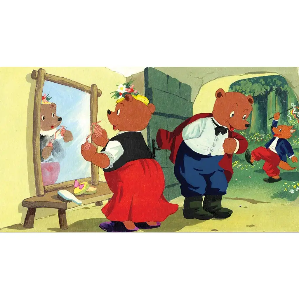 Erdei lakodalom diafilm kép 1