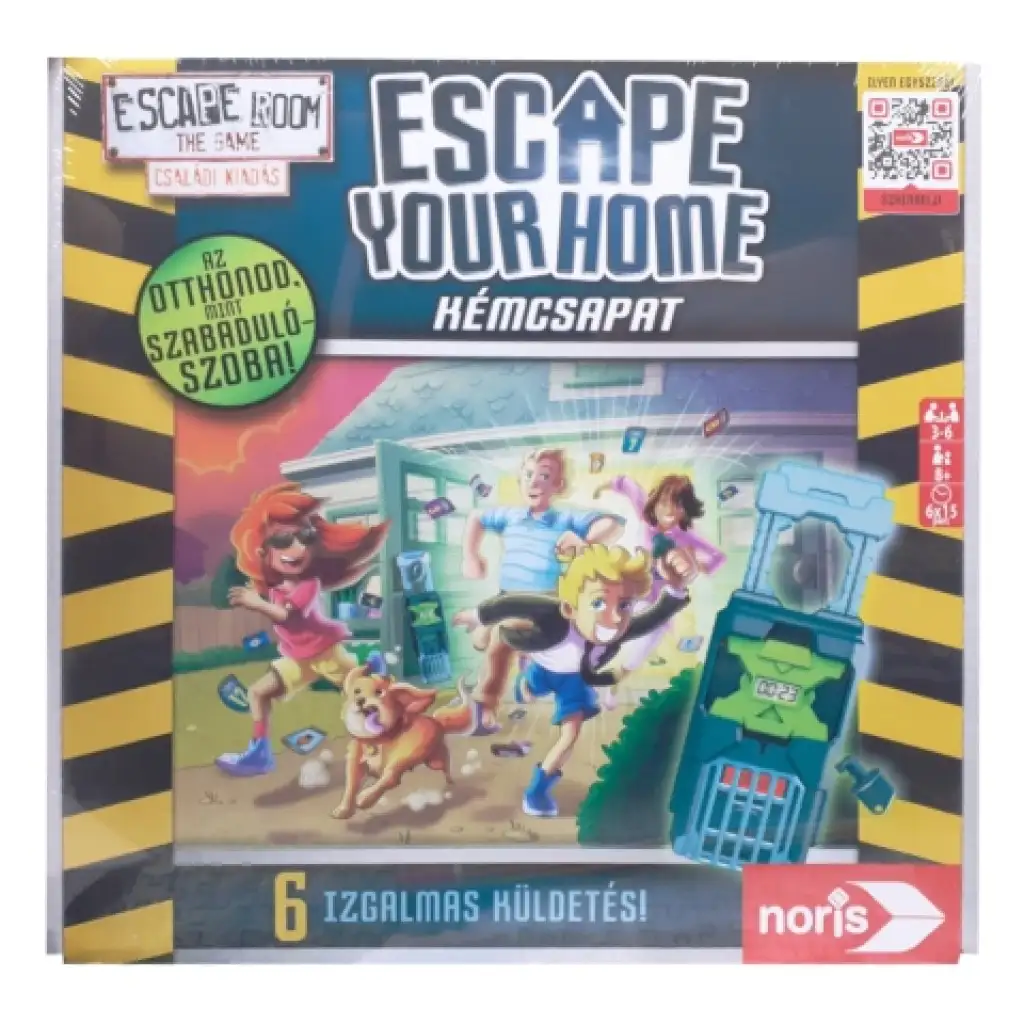 Escape Your Home Kémcsapat társasjáték kép 1