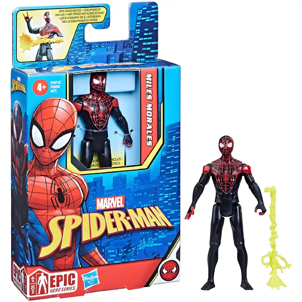 Marvel: Spider-Man - Miles Morales akciófigura 10 cm - Hasbro kép 1