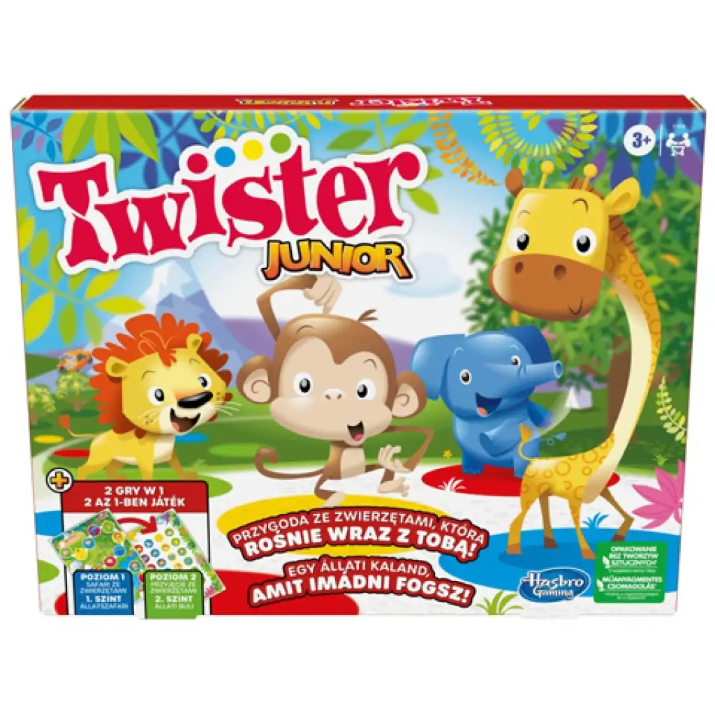 Twister Junior társasjáték - Hasbro kép 1