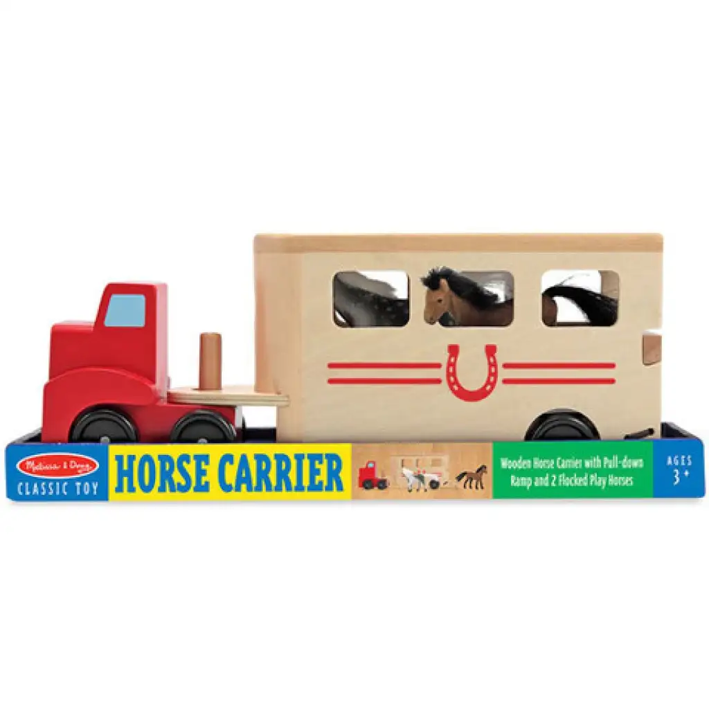 Fa lószállító jármű - Melissa & Doug kép 1