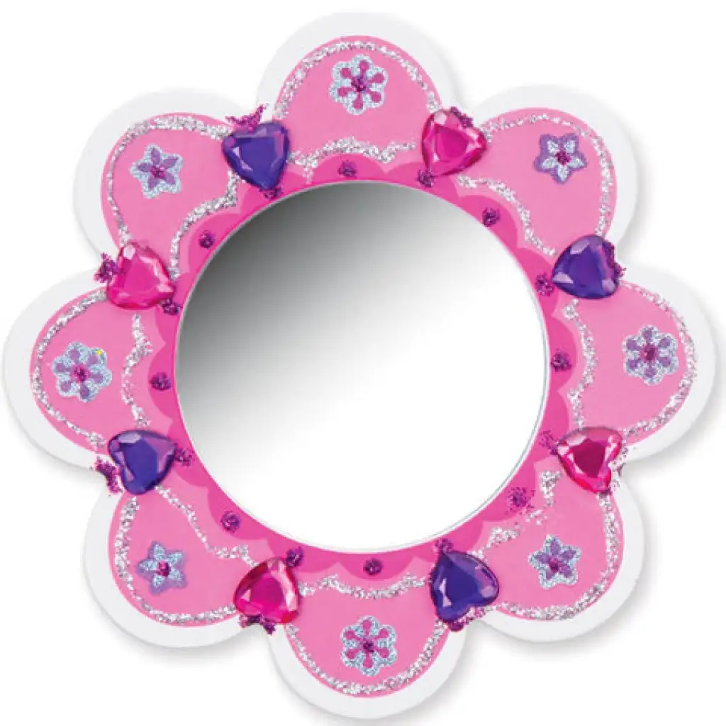 Fa virágtükör dekorációs szett - Melissa & Doug kép 3