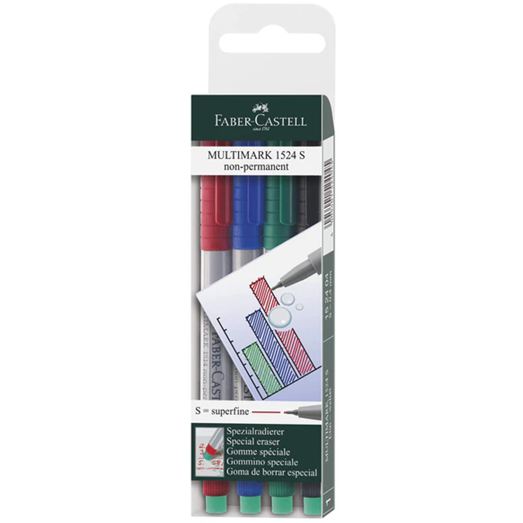 Faber-Castell: Multimark fóliafilc szett S – 4 db kép 1