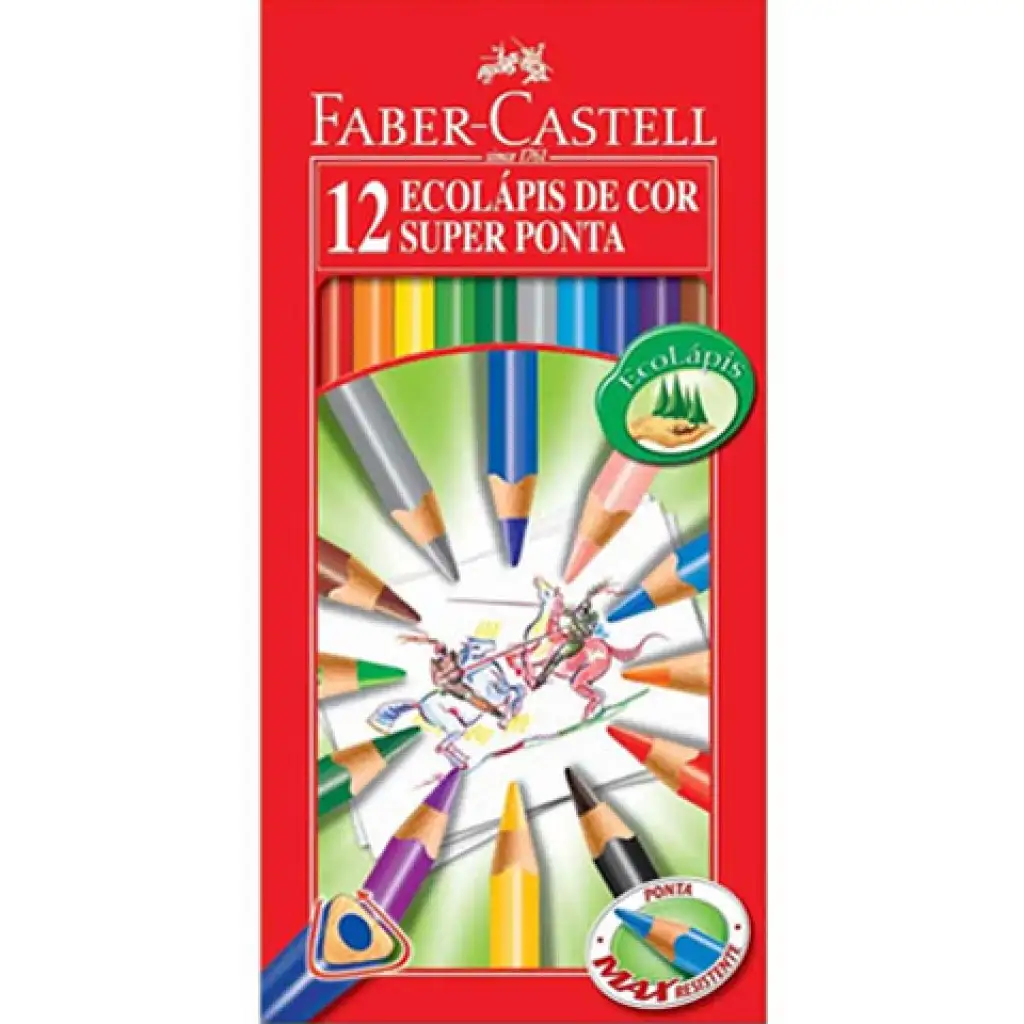 Faber-Castell: ECO háromszögletű színesceruza 12db kép 1