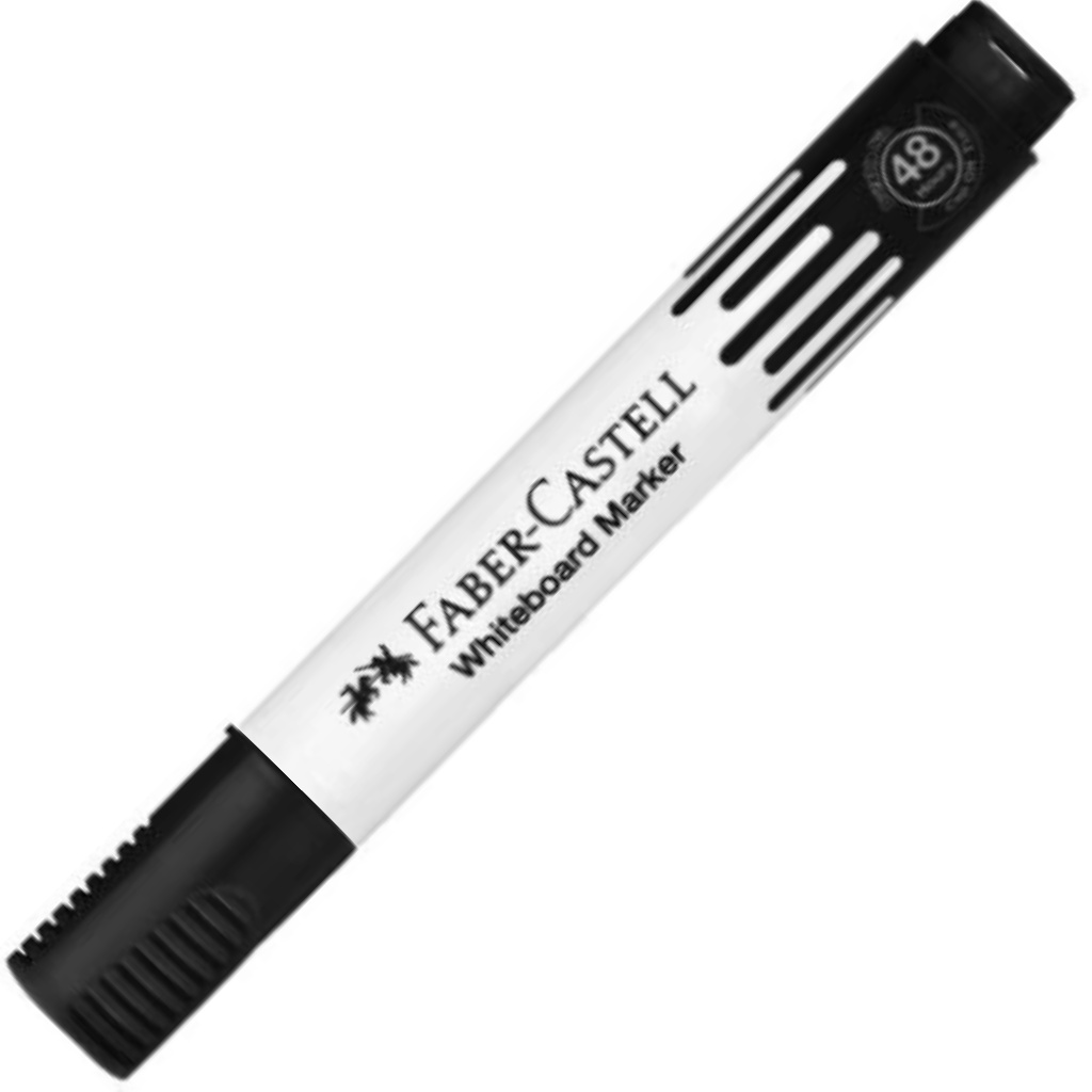 Faber-Castell: Fekete táblafilc 48h kép 1