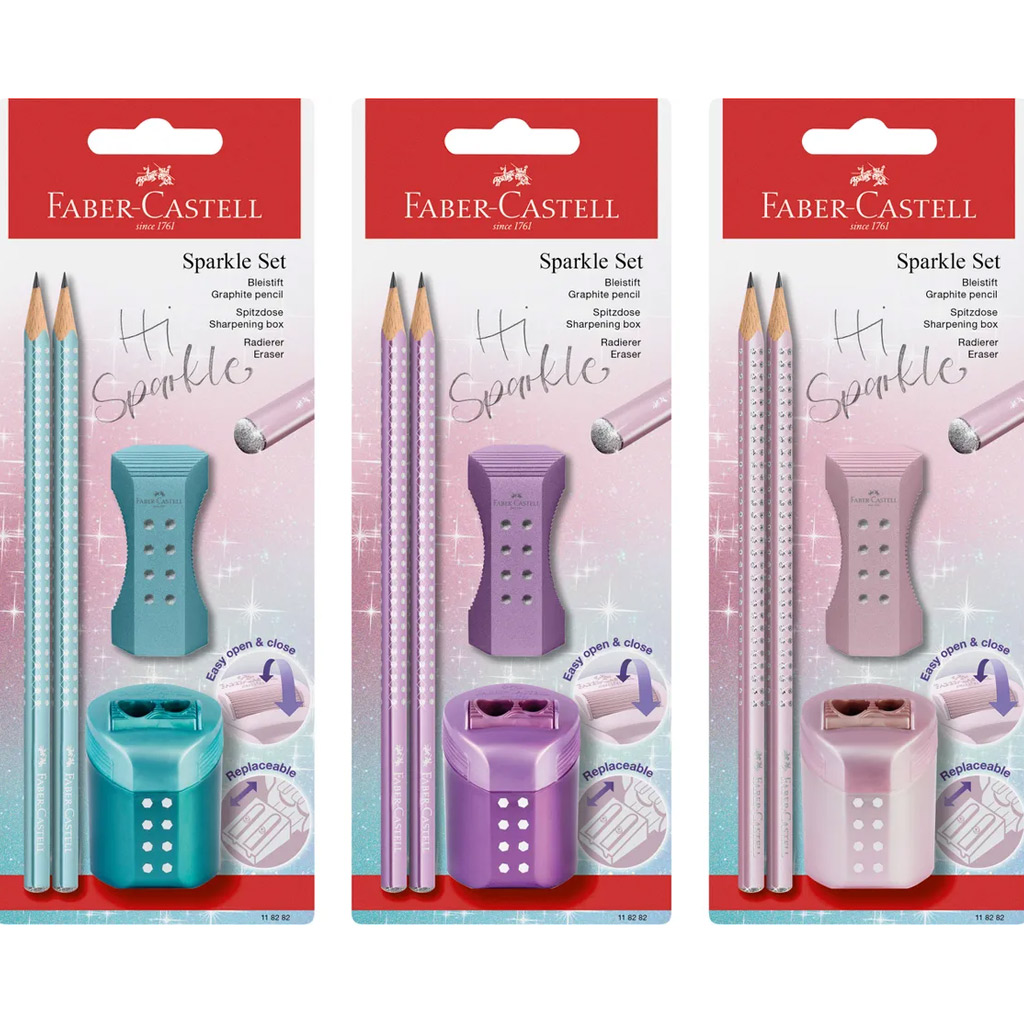 Faber-Castell: SPARKLE 4db-os írószer szett többféle változatban 1db kép 1