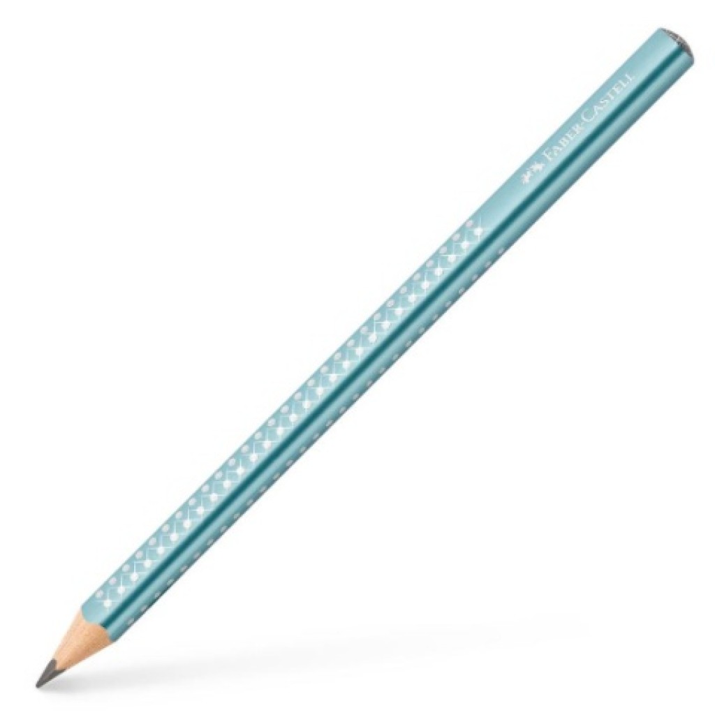 Faber-Castell: Sparkel Jumbo gyöngyház metál óceánkék grafit ceruza kép 1
