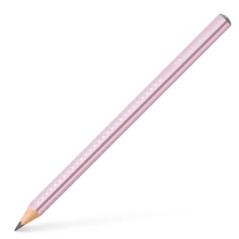 Faber-Castell: Sparkel Jumbo gyöngyház metál rózsaszín grafit ceruza kép 1