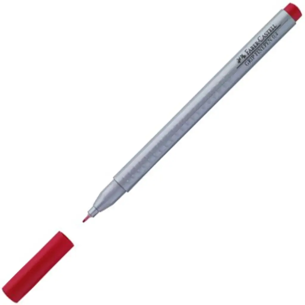 Faber-Castell: Grip Finepen rostirón 0,4mm-es karmazsin vörös kép 1