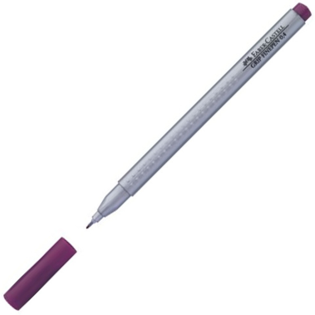 Faber-Castell: Grip Finepen rostirón 0,4mm-es sötét kékes lila kép 1