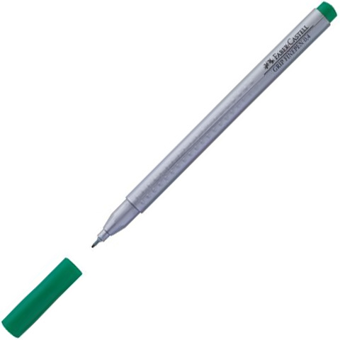 Faber-Castell: Grip Finepen rostirón 0,4mm-es smaragd zöld kép 1