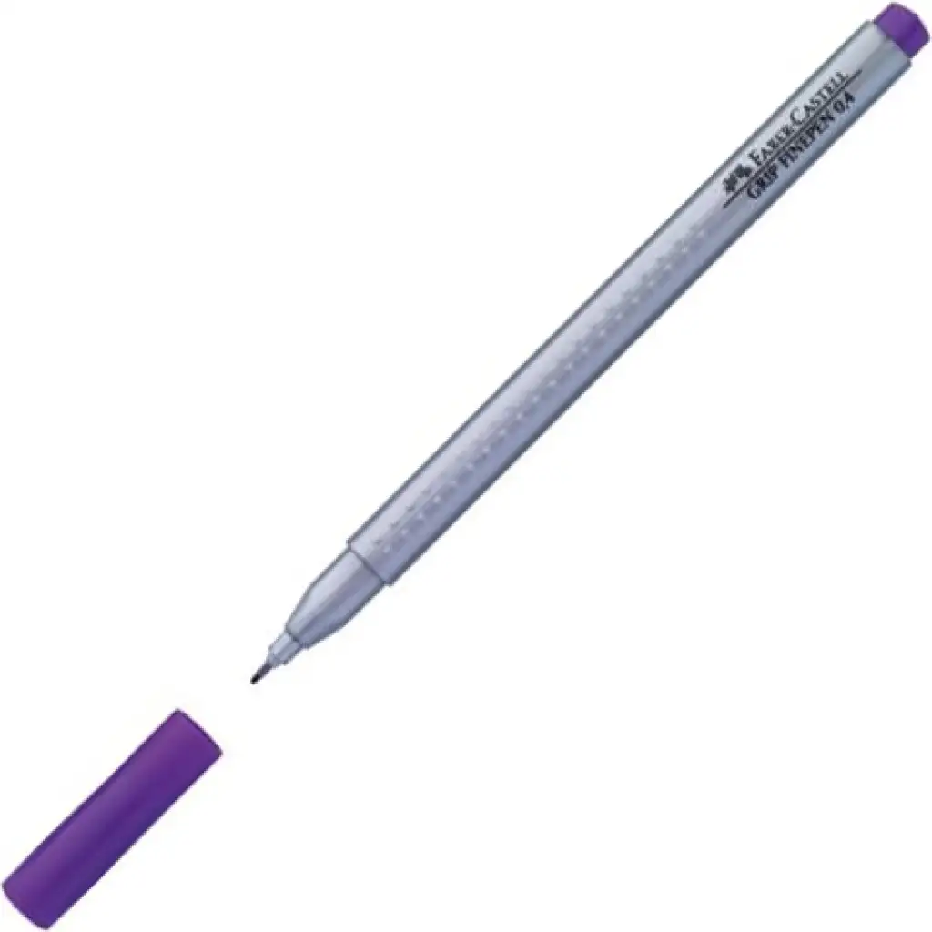 Faber-Castell: Grip Finepen rostirón 0,4mm-es sötét lila kép 1