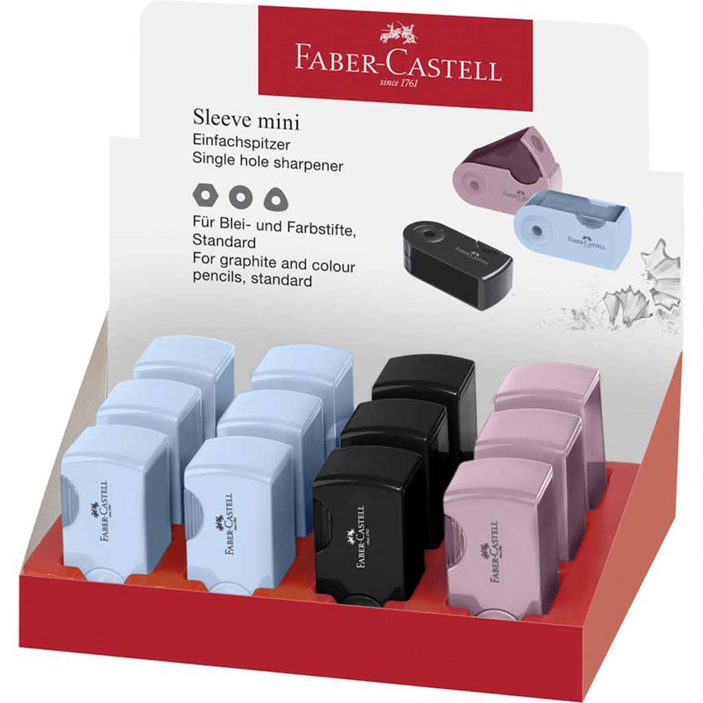 Faber-Castell: Sleeve mini harmónia hegyező négyféle színben 1db kép 1