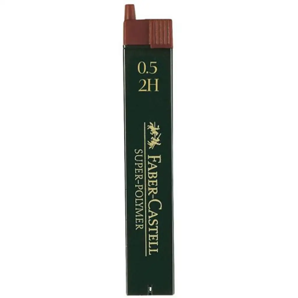 Faber-Castell: Super Polymer ironbetét 0,5mm, 12db-os, 2H kép 1