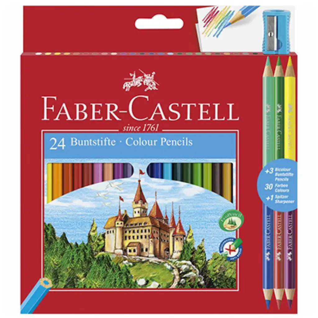 Faber-Castell: Színesceruza készlet 24+3 db kép 1